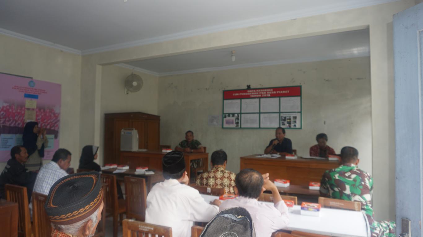 Pertemuan Rutin Gapoktan Desa Pleret