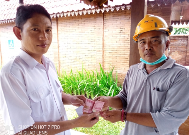 Uang Pembinaan dan Stimulan Pembangunan Kantor FPRB Pleret